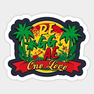 Reggae Sticker